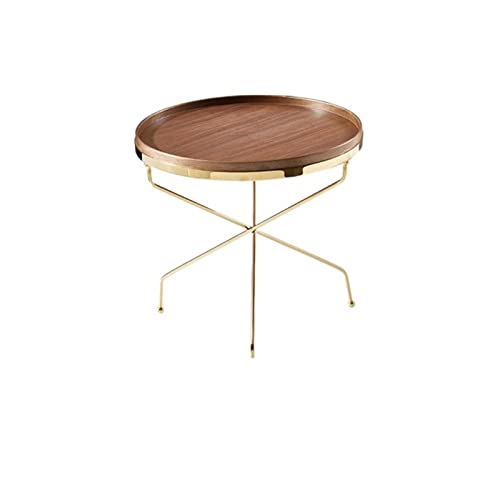 Table d'appoint ronde moderne TUSUOD petite table basse salon et balcon