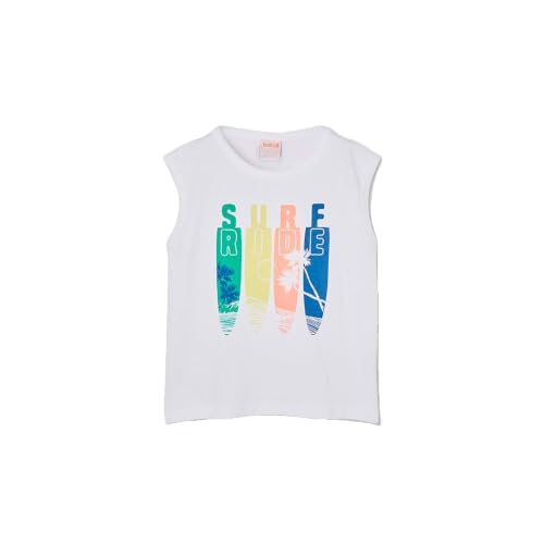 boboli 613156 Sleeveless T-Shirt 14 Years White
