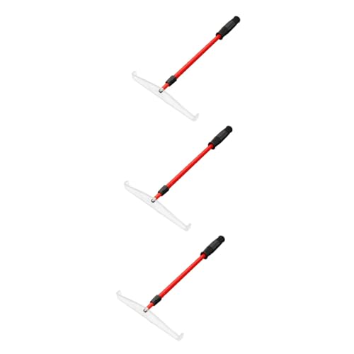 Wakauto 3 Peças Chip Stick Jogo Ferramenta De Coleta De Chips Ancinho De Cinzas Para Grelhas Poker C