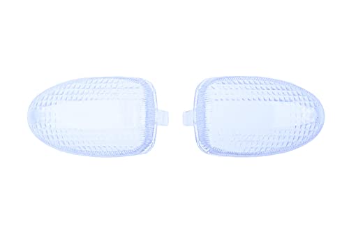 AVDB-moto Cabochons/Vitres/Caches Clignotants Avant compatible avec BMW R1100GS R 1100GS 1993-99, R850C / R1200C 1997-01, R850GS R 850GS 1996-01, R850R...