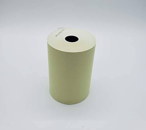 Bobina Térmica Amarela 80mm x 40 metros - Caixa c/ 30 rolos