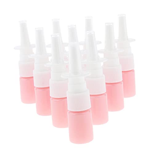 predolo Frascos de Spray Nasal Vazios de 5 10 Peças, Frascos de Spray de Lavagem Hidratante Recarreg