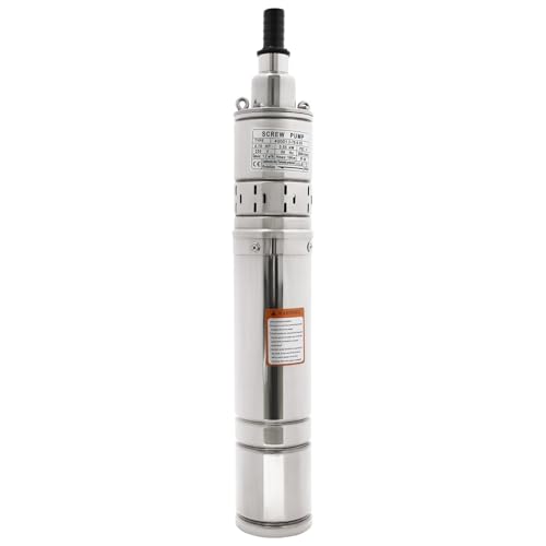 Bomba de pozo profundo, bomba sumergible, bomba sumergible, bomba sumergible, bomba de agua, bomba de 550 W, altura de descarga 90 m, ideal para riego de jardín (1200 LH)