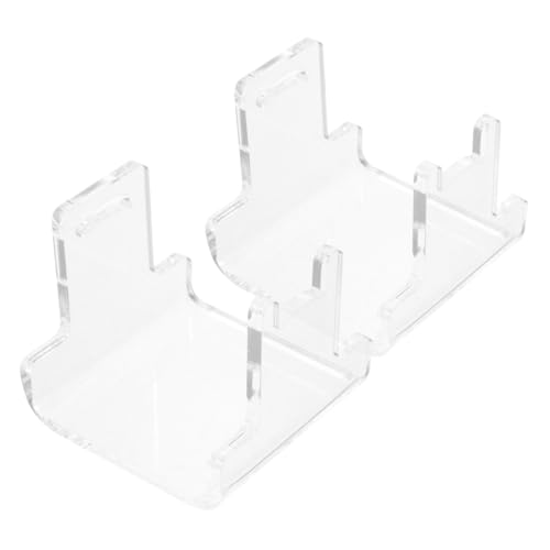 SUPVOX 2pcs Fishing Reel Wall Display Stand Fishing Gear Holder Rod Rack Bait Storage Rack