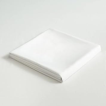 Microfiber Queen Bedding Flat Sheet, Ultra Soft and Wrinkle, Fade, Stain Resistant Top Sheet White, King