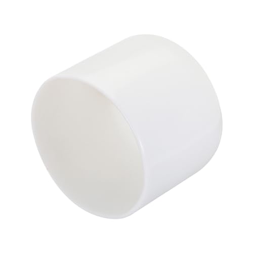 Image of uxcell 4pcs Rubber End Caps 60mm ID Vinyl Round Tube Bolt Cap Cover Screw Thread Protectors White, 40mm Height