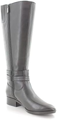 Naturalizer Reid Wide Shaft Black Leather 7.5 W (C) | Image 3