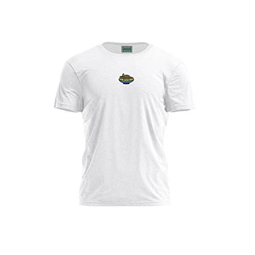 T-Shirt Blanc Butswi-101677-l de Taille L Homme pour un Style Casual Chic