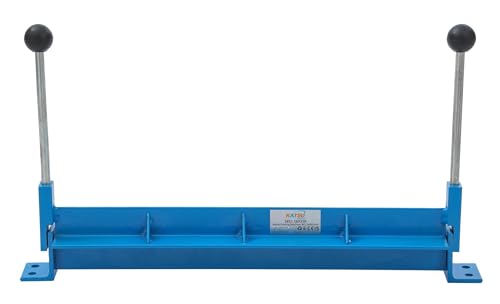 KATSU Manuelle Blechbiegemaschine 460mm mit Max. 90° Biegewinkel und 1,2mm Faltkapazität Biegemaschine manuelle Blechbearbeitung für Werkstatt Metallbearbeitung