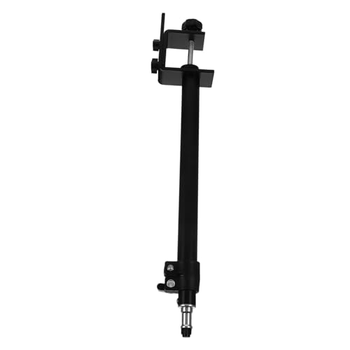Image of Hemobllo Retractable Camera Desk Mount Stand for DSLR Video Light and Phone Holder Adjustable Height Compatible Lighting Equipment and Accessories