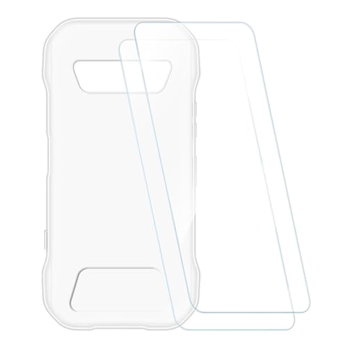 ESACMOT �v�����g�P�[�X + 2�������K���X�t�B���� Kyocera Torque G07 �Ƃ̌݊�������, �Ռ��z���\�t�g�J�o�[ HD�N���A (�N���A)