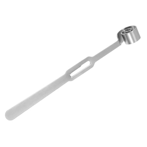 SOLUSTRE Stainless Steel Beverage Stirrer and Honey Dipper Stick Swizzle Rod for Cocktails Drinks and Honey Dispensing Lightweight and for Home Bar and Coffee Shop Use