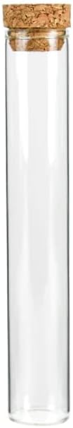 130MM GLASS PRE-ROLL TUBE W/CORK TOP - 400 COUNT