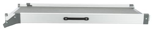 Trixie T3940 3940 Teleskop-Rampe Petwalk, 43 × 100–180 cm, 5,8 kg, grau