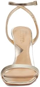 SCHUTZ Women's Filipa Sandal, Platina, 8.5 | Image 1
