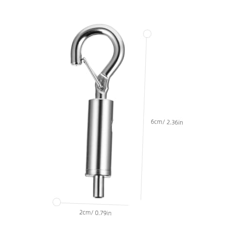 6 Pcs Copper Eye Turnbuckle para Suspensión de Cable miniatura 4