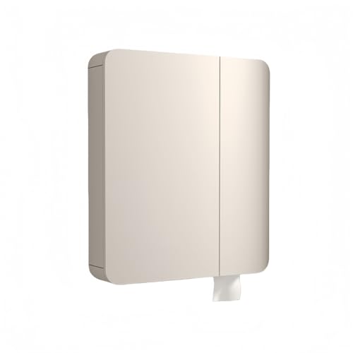 ���ʉ��ϑ�~���[�L���r�l�b�gLED �Ɩ��t�� �h�܃X�}�[�g�� ���ϋ� �Ǌ|���A���ʏ����[ �p�����o�����t�� �^�b�`�Z���T�[ �A���~�j�E���� (60cm,���S�ɖ����ꂽ�ۂ݂̂�����݂̂���~���[�L���r�l�b�g+�e�B�b�V���{�b�N�X�i�z���C�g �j)