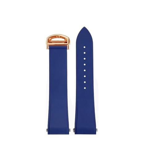 [jW[ł] JeBG f TgX Th WSSA0009 WSSA0018 FKM EHb`Xgbv FKM tbfo[EHb`ohƌ݊(Blue-rose gold,Width 21mm)