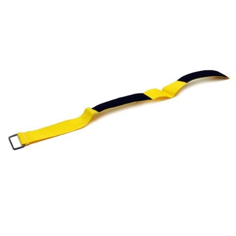 Boat Trolling Motor Tie Down Strap | 17 1/4 Inch Yellow Nylon