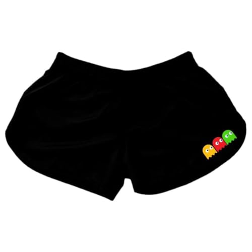 Kit Casal Short Tactel Moda Praia Bermudas Combinando Namorados Top (BR, Alfa, G, Regular, Regular,