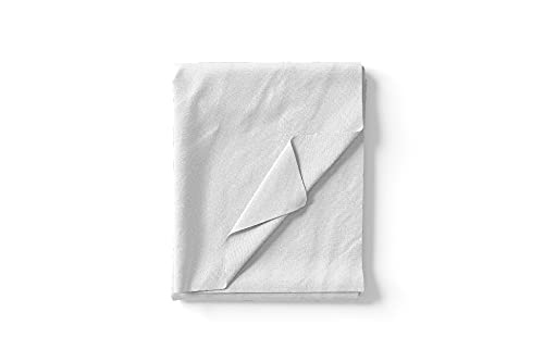 Drap plat blanc coton 150x290 lit simple Homemania linge de lit