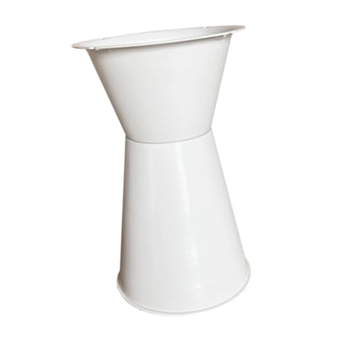 Fancyes 10Pcs Arrangement Base Floral Container Wedding Supplies Arrangement Liner Shop Space Saving DIY Bouquet Stand Bouquet Liner, Height 24cm