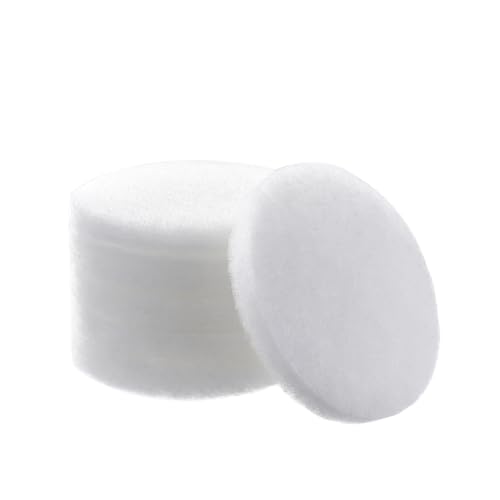 Image of 4 Pcs Aquarium Filter Media Floss Filter Pads Compatible with Fx4, Fx5, Fx6 Canister Filter Replacement Parts Accessories (White, 12 Pcs)