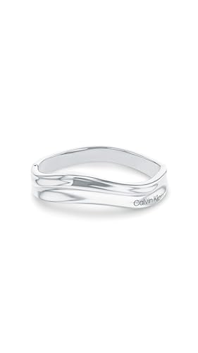 Bracelet jonc Calvin Klein ELEMENTAL le cadeau idéal en acier argenté