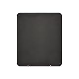 Divina Fire Pedana salvapavimento per stufe a legna e pellet in acciaio 70x60...