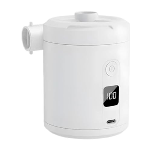 ポータブルエレクトリックエアポンプデジタルディスプレイカーオートバイ用LEDライトインフレータタイヤ屋外インフレーションサイクリングキャンプロードトリップ用ポータブル電気ポンプ