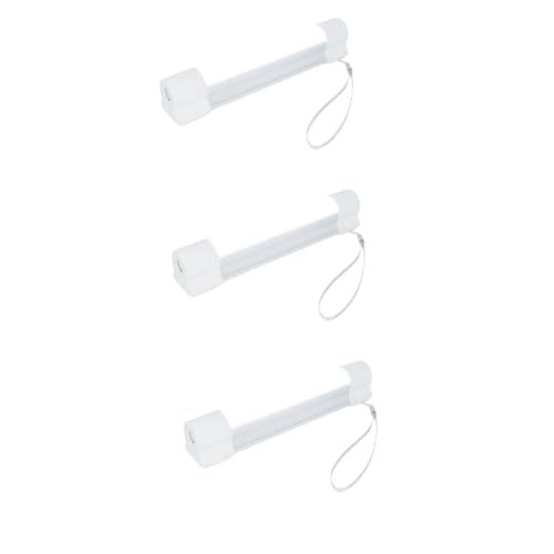 BESPORTBLE 3 Piezas barra de luz al aire libre antorcha USB carpa exterior luz de la tienda lampara usb recargable lampara recargable usb barra de luz magnética tubo llevado que acampa