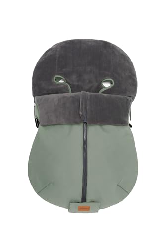 Fillikid Winterfußsack Sella Elite Exklusiv | Fußsack für Babyschale, Autositze Gruppe 0 | Baby Winter-Fußsack/Babyfußsack aus warmem Coralfleece | Warmer Fusssack waschbar