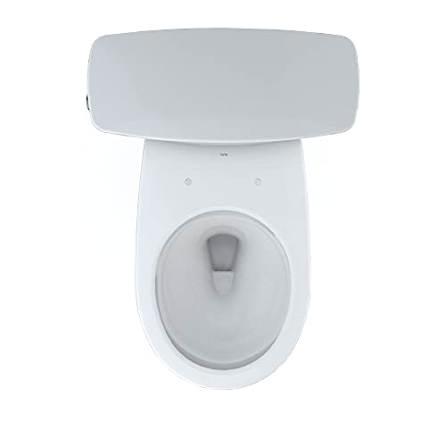Toto CST785CEFG#01 Drake Transitional Two-Piece Round 1.28 Gpf Universal Height Tornado Flush Toilet thumb #11