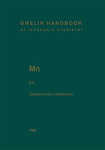 Mn Manganese: Coordination Compounds 6 view 2