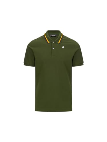 Polo K-Way Jud homme en coton stretch respirant et coupe ajustée confortable