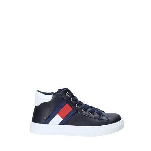 Basket Tommy Hilfiger bleue pour flâner en ville le week-end avec un confort absolu