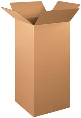 Generic 16x16x36 Size Shipping and Packing Box - (2 Pack), Kraft, BXSW161636x2
