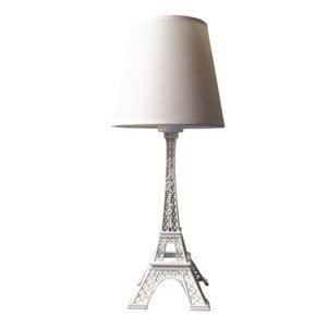 Lampe tour Eiffel blanche. Hauteur 38 c