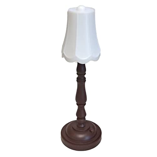 AHJ 北欧風 お洒落な 雰囲気 インテリアライト 【アンティーク シェードランプ】 テーブルランプ テーブルライト レストラン カフェ 美容室 サロン (mini, 茶色)