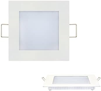 ENERGMiX LED Einbauleuchte 200x200mm - Ultraflaches Panel Mit Glasrahmen 15W Kaltweiß