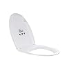 Kohler Oval-Shaped Thin Toilet Seat, Quiet Close, Slim Seat, White (30770IN-0)
