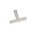 Nalgene Polypropylene T-Shape Tubing Connectors, 4.8mm Diameter (Case of 72)