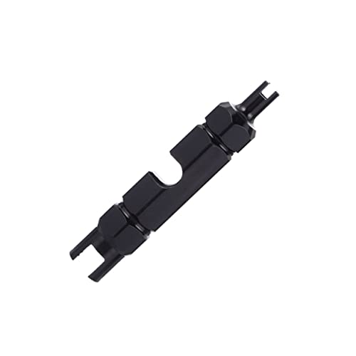 BIUDECO Multipurpose Core Removal Tool for Bicycles Small Portable for Tubeless Tubed Tire Repairs at Home