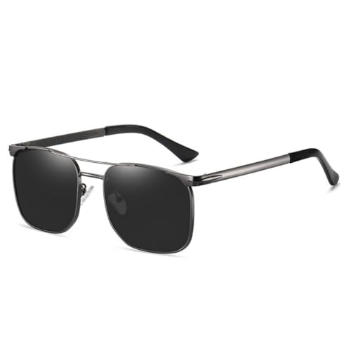 Lunettes de soleil demi-monture rétro pour réduire l'éblouissement