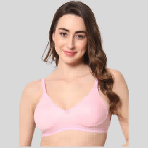 Image of Be-Wild Full Coverage Non Padded Backless Transparent Strap Bra for Women and Girls /Ladies /Black /Cotton /Casual /t-Shirts /Everyday /Regular /Bras