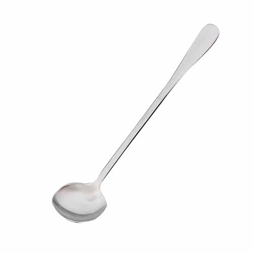 Long Handle Spoon, 7.28inch Stainless Steel Coffee Spoons Ice Tea Spoon Stirring Spoon Coffee Stirring Spoon Cocktail Stirring Spoons for Home