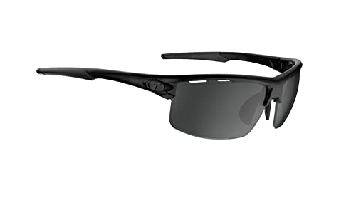 Tifosi Rivet Interchangeable Lens Sunglasses: High-performance, multiple lens options for versatility, Blackout, M-L - Image 3