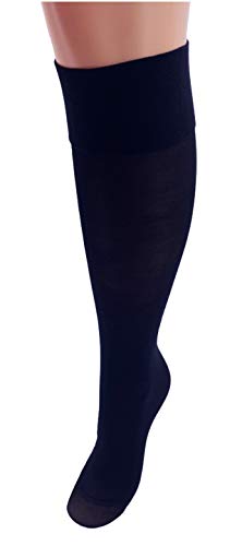 Strümpfe für alle ® - 4 Paar Stütz-Kniestrümpfe 40 DEN (Schwarz) 35/42 Cover