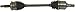 A1 Cardone 60-3504 CV Half-Shaft Assembly
