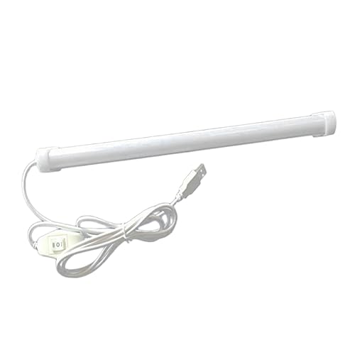 Homoyoyo 22cm Led Desk Lamp Clamp Night Stand Lamp for Reading Port Emergency Light for Camping